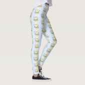Leggings Caricature jaune mignon pour canard bébé (Droite)