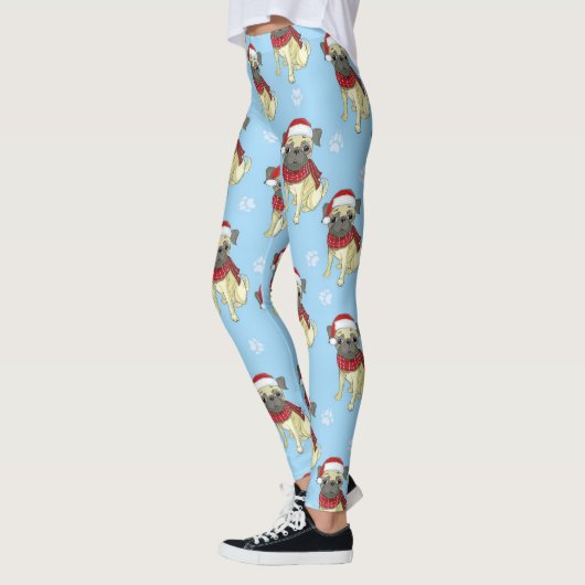 Leggings Carlin À Santa Hat Motif (Gauche)