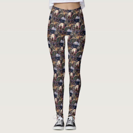Leggings Carlin Noël Festive Saison (Devant)