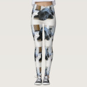 Leggings carlin noir plat (Devant)