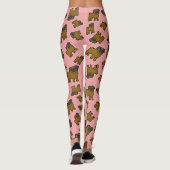Leggings Carlins #6 rose (Dos)