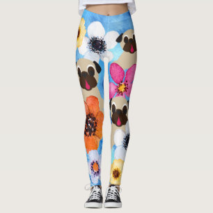 Leggings Carlins dans le jardin d'agrément