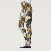 Leggings Carlins Grumpy / Drôle mignon Chiens Carlin Chiens (Gauche)