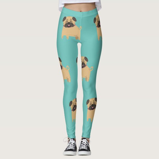 Leggings Carlins mignons (Devant)