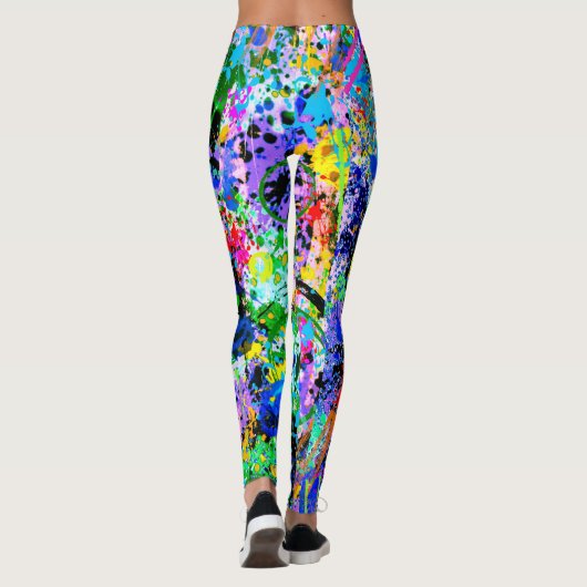 Leggings Carnaval de Graffiti (Dos)