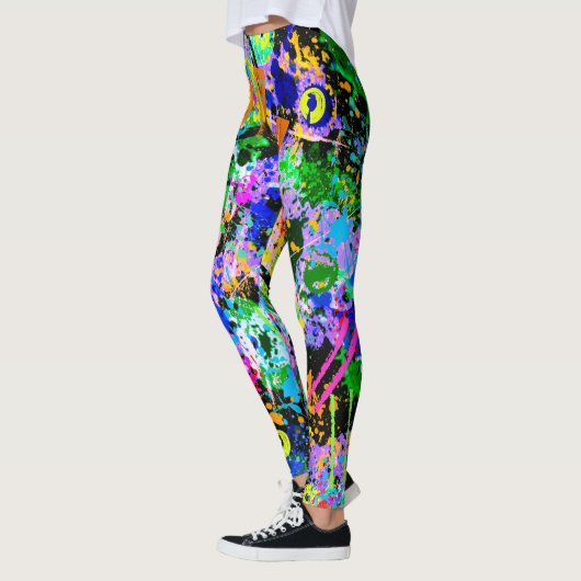 Leggings Carnaval de Graffiti (Gauche)