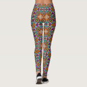 Leggings Carnaval de Mardi Gras - Fun & Colorful Celebratio (Dos)