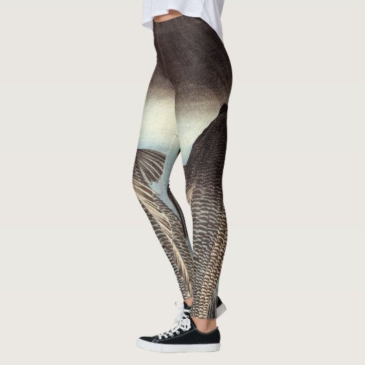 Leggings Carpe noire (Gauche)