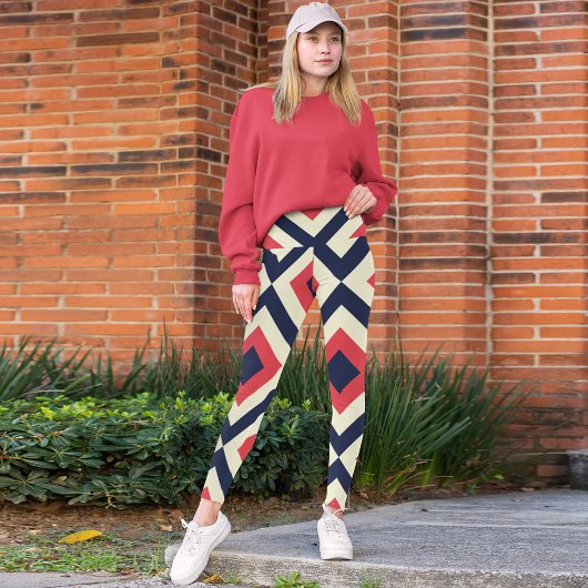 Leggings Carré coloré