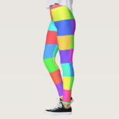 Leggings Carré couleur (Gauche)