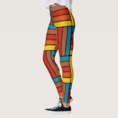 Leggings carré des années 1970 (Gauche)