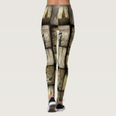 Leggings Carré gothique vintage (Dos)