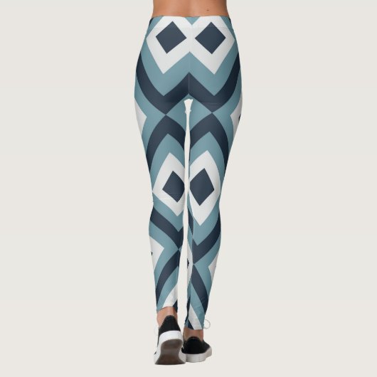 Leggings Carré moderne (Dos)