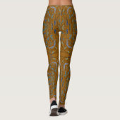 Leggings carreau d'automne de la renaissance (Dos)