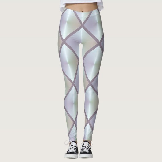 Leggings Carreau Motif Iridescente (Devant)
