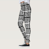 Leggings carreau optique (Gauche)