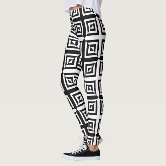Leggings carreau optique (Gauche)
