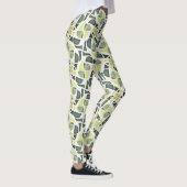 Leggings Carreau Vert Moderne (Droite)