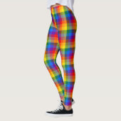 Leggings Carreaux Arc-en-ciel (Gauche)