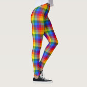 Leggings Carreaux Arc-en-ciel (Droite)