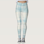 Leggings Carreaux bleus (Devant)