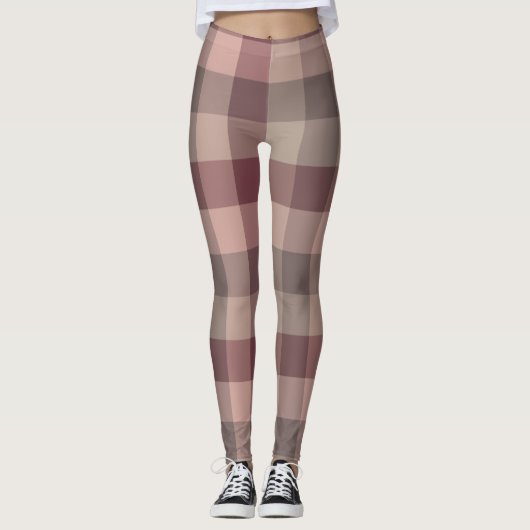 Leggings Carreaux blushwood (Devant)