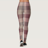 Leggings Carreaux blushwood (Dos)