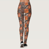 Leggings Carreaux de tangerine (Dos)