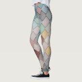 Leggings Carreaux multicolores (Gauche)