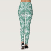 Leggings Carrelage Art déco (Dos)