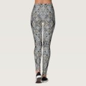 Leggings Carrelage beige en marbre diamant (Dos)