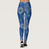Leggings Carrelage marocain arabe moderne BOHO Art Motif (Dos)
