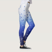 Leggings Carrés Confettis Bleus (Droite)
