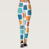 Leggings Carrés et grands titres (Dos)