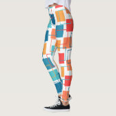 Leggings Carrés et grands titres (Gauche)