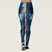 Leggings Carrés métalliques (Dos)