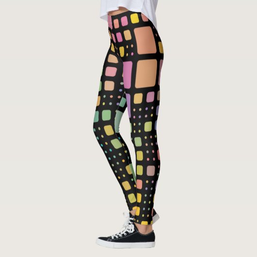 Leggings Carrés pop (Gauche)