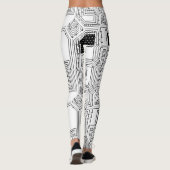 Leggings carte (Dos)