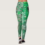 Leggings Carte circuit imprimé circuit vert PCB (Dos)