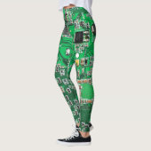 Leggings Carte circuit imprimé circuit vert PCB (Gauche)
