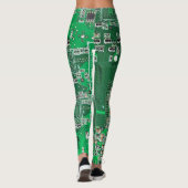 Leggings Carte circuit imprimé circuit vert PCB (Dos)