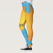 Leggings Carte De L'Australie (Gauche)