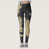 Leggings Carte de Westeros (Devant)