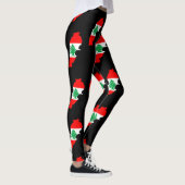 Leggings Carte du Liban avec drapeau (Droite)
