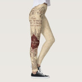 Leggings Carte du Maraudeur de Harry Potter (Droite)