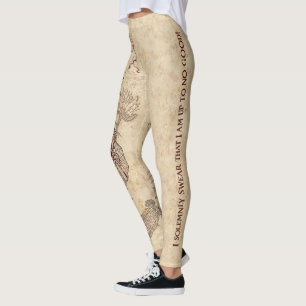 Leggings Carte du Maraudeur de Harry Potter
