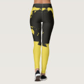 Leggings Carte du monde (Dos)