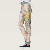 Leggings Carte du monde Atlas Travel Lover's (Gauche)