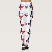 LEGGINGS CARTE DU TEXAS (Dos)