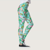 Leggings Carte Floride Preppy Palm Beach Motif Imprimer (Droite)